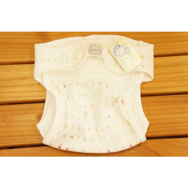 ★大人気のりんご＆りす柄で　おむつカバーを作っちゃいました！　今回のおむつカバーも弊社独占販売の柄です★サイズ 60cm★綿100％★日本製★製造元/シンク・ビー★ナカムラ赤ちゃん店オリジナル商品ベビーオムツ 新生児肌着 赤ちゃん肌着 オム...