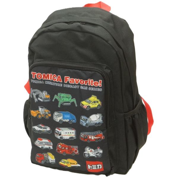 【メール便利用！送料込み】マルヨシ 子供用リュックサック トミカ(容量約11L)(DTM9-3980)(配送区分B)
