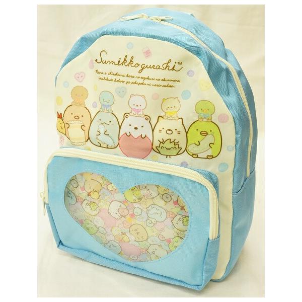 前ポケットがPoint！ビニール部分があるので、見せるポケット！が可愛い♪中吊りもポッケになっているので、小物を入れるのに便利！★キャラクター子供用リュックサック★遠足、レジャー、ショッピングに　飲み物や食べ物も一緒に収納。★ショルダー裏と...