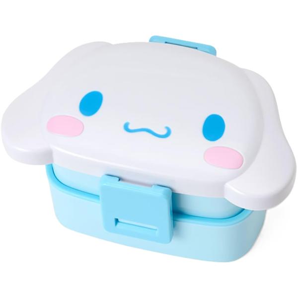 【メール便利用！送料込み】サンリオ フェイス形2段ランチボックス シナモロール(A7)(配送区分A)
