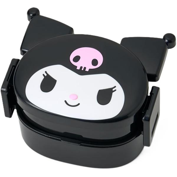 【メール便利用！送料込み】サンリオ フェイス形2段ランチボックス クロミ(A7)(配送区分A)