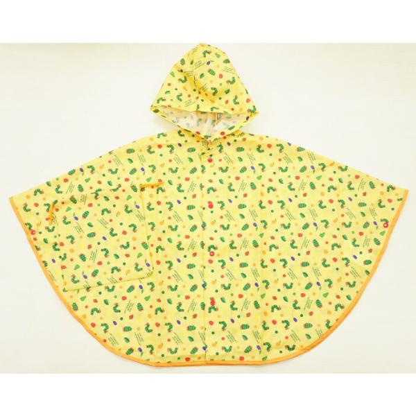 ★キャラクターレインポンチョ(レインコート)★撥水商品(水をはじきやすい)★収納袋付き★製品サイズ/着丈約55cm　身幅約98cm　収納袋サイズ/22cmX21cm★身長/約95cm〜105cmに適応★材質/ポリエステル100％★原産国/ミ...