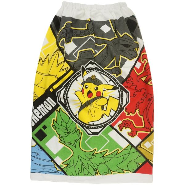 【メール便利用！送料無料】ナストーコーポレーション 巻きタオル80cm丈 ポケットモンスター(PK82605)(配送区分B)