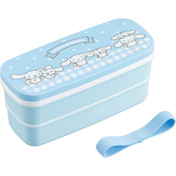 【メール便利用！送料込み】OSKオーエスケー 食洗機対応2段ランチボックス シナモロール640ml(PW-28K)(配送区分A)