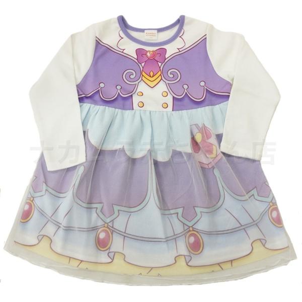 【メール便利用！送料込み】【2026年秋物】BANDAI名探偵プリキュア!変身ワンピースキュアアンサーになりきりワンピース長袖・裏毛FG9456