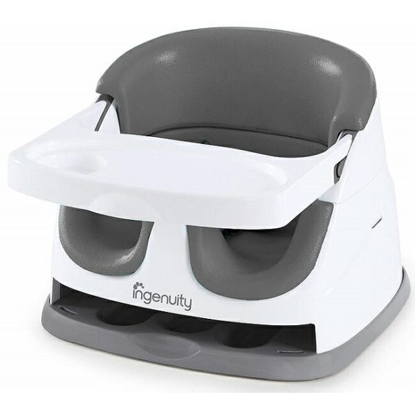 他サイト： 【送料無料/一部地域除く】KidsII ingenuityインジェニュイティBaby Baseベビーベース2-in-1 グレー【他商品と同梱不可品】の商品画像