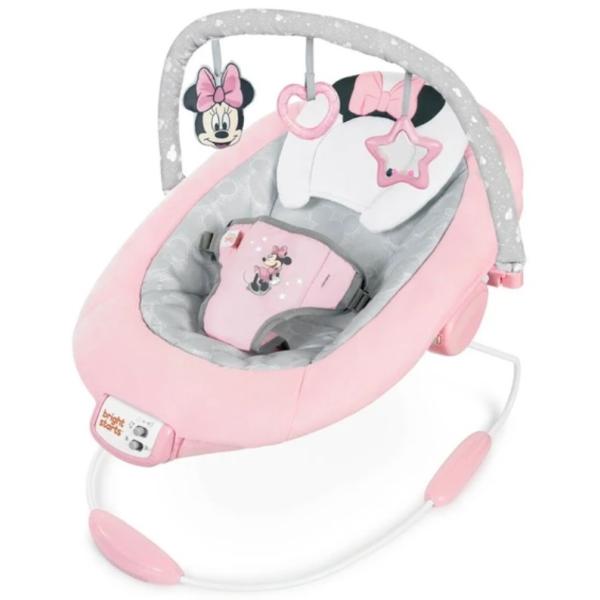 ★バイブレーション機能を搭載した、　ミニーマウスのロッカーです。★トイバーには、おもちゃ3個付き★リクライニング機能はございません★要組立(所要時間約15分程度)、　組み立てには+ドライバーが必要です★トイバーを持っての移動はお止めください...