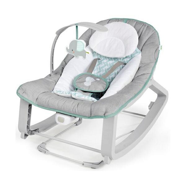 ■バイブレーション機能を搭載。　心地良い振動でお子様を落ち着かせます。■新生児からお使いいただけ、　お子様の成長に合わせてバウンサーモード、　ロッキングモード、固定シートの3通りの使用が可能。■単2電池×1 ※別売■シート上のクッションは成...