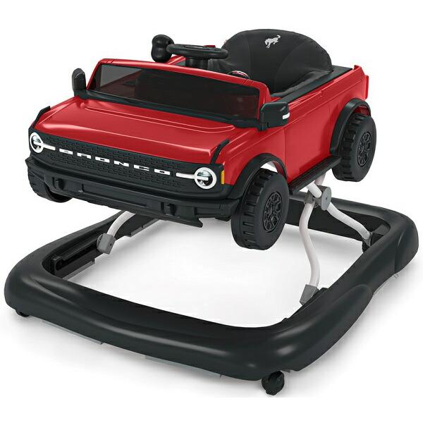 ★アメリカの自動車メーカーFordフォードと　コラボしたベビーウォーカー★4通りでお子様の成長や好みに合わせて・車付き歩行器モード・手押し車モード・歩行器モード・トイステーション単体で床遊び　ウォーカーと手押し車に分ければ、　お子様２人で遊...