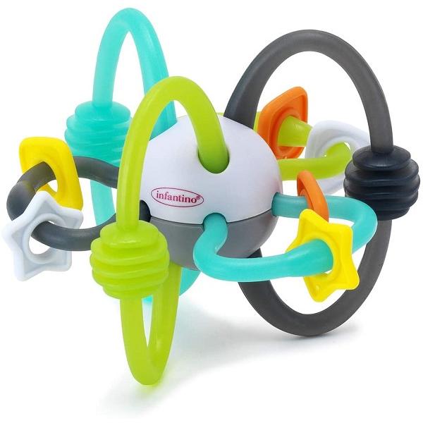 ★fantinoインファンティーノ　子育てをおしゃれに楽しもうをコンセプトに　お母さんと赤ちゃんのスキンシップを　科学した活動的で明るいデザイン・カラフルな　色使いの製品づくりをしている　アメリカ生まれのブランドです★振ったり・回したり・曲...