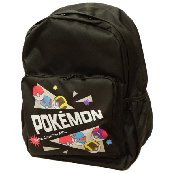 【送料込み/一部地域除く】マルヨシ 子供用リュックサック大容量約22L ポケットモンスター(モンスターボール柄)DPK4-4800