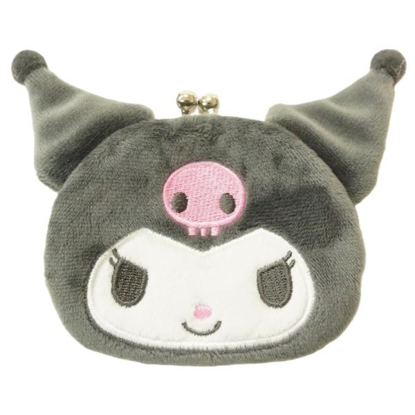 サンリオ めろぉ がま口財布 ぬいぐるみ ユニック キャラがま(がま口財布)サンリオ クロミSR-0053KR : ナカムラ