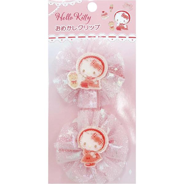 ユニック おめかしクリップ ハローキティ(左右各1の2個セット)(SR