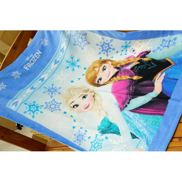 丸眞 制菌＆紫外線遮蔽加工お昼寝ケット アナと雪の女王 シャイニングシスターズ柄