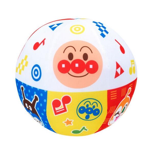 ■振ったり投げたりすると　音が鳴る楽しいボールです。■布製で柔らかく１才のお子さんでも　安全安心に遊ぶことができます。■アンパンマンのマーチをはじめとしたメロディ５曲、　アンパンマンやばいきんまんたちのセリフも収録♪　1〜10の数字を学べる...