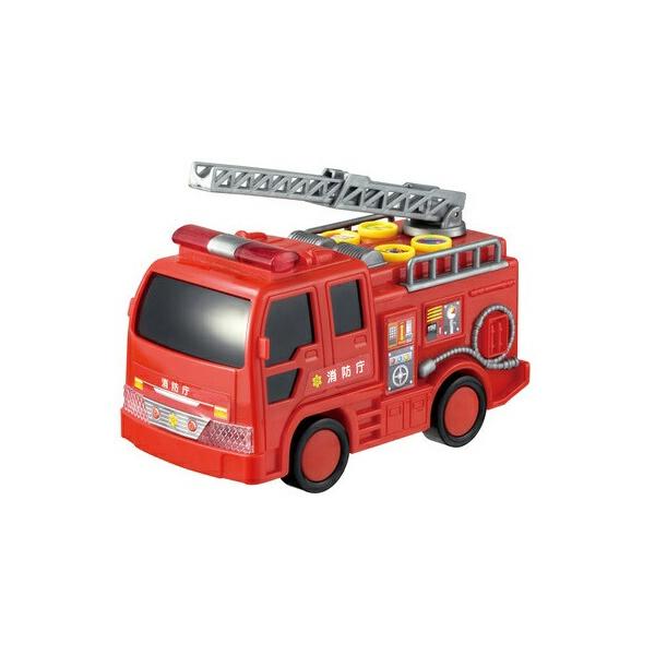 ★サイレンならして緊急出動！！　おしゃべりシリーズの消防車です！　音声・メロディが流れライトが光ります　ピカピカ光るよ！★ボタンは４種類　サイレン・おしゃべり3種　メロディ2曲＋メロディ2曲★単3乾電池2本使用（別売り）★製品サイズ(縦約9...