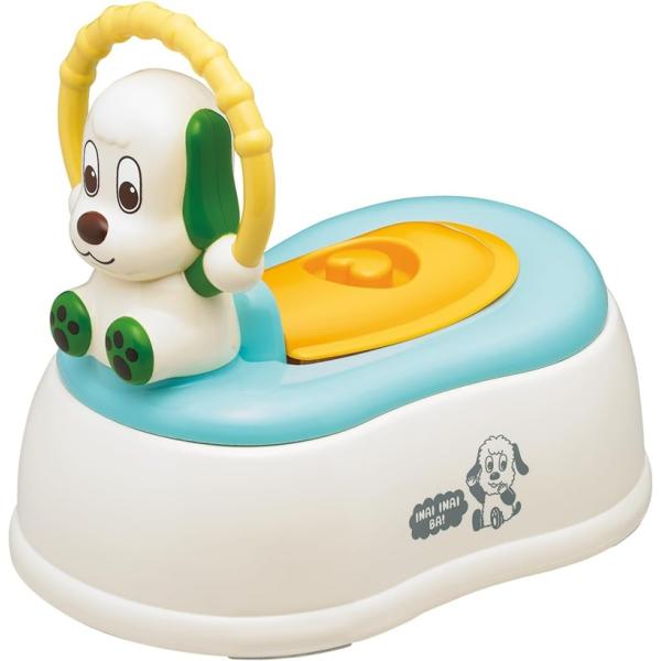 ★トイレトレーニングを1年中サポートします★ワンワンと楽しくトイレトレーニング！★成長に合わせて3stepの使い方　Step1/おまる（1歳頃〜）　Step2/補助便座ハンドルあり（1歳6カ月頃〜）　Step3/補助便座ハンドルなし＋ステッ...