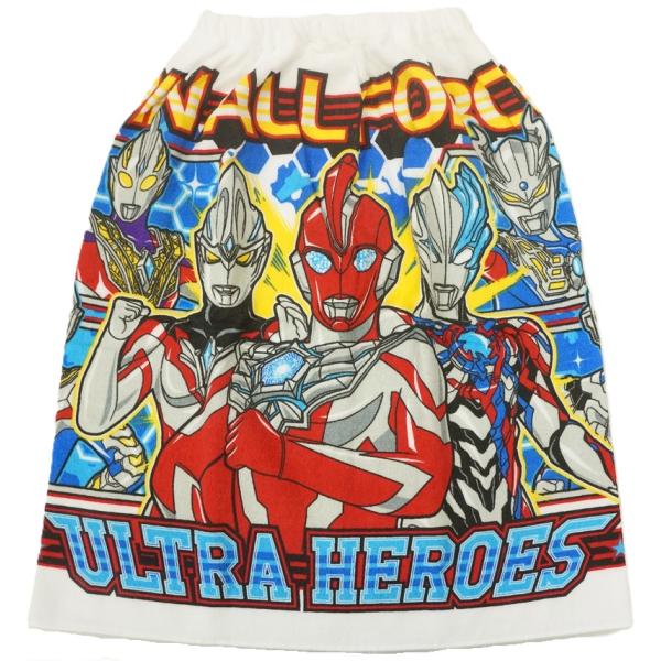 ナストーコーポレーション 巻きタオル60cm丈 ウルトラヒーローズ(ウルトラマンオメガ含む)(2865627)