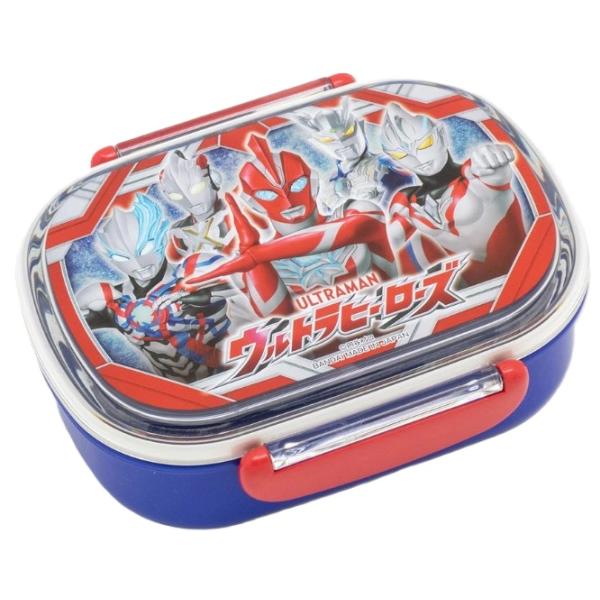 OSKオーエスケー 食洗機対応小判型ランチボックス ウルトラヒーローズ(ウルトラマンオメガ含む)容量360ml(PCR-7)