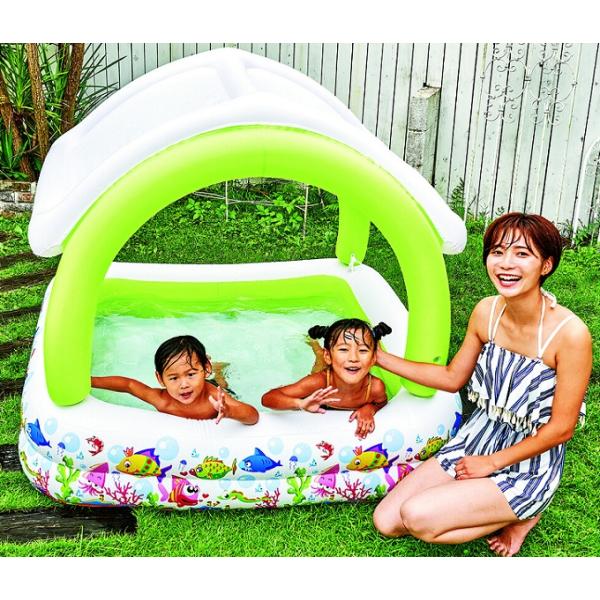 【送料込み/一部地域除く】イガラシ JILOngサンシェードスクエアプール145×145cm