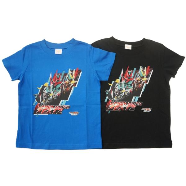 【2026年夏物】BANDAI仮面ライダーゼッツ(ゼッツ・オルデルム・カタストロム)プリント半袖TシャツTQ8810綿100%天竺