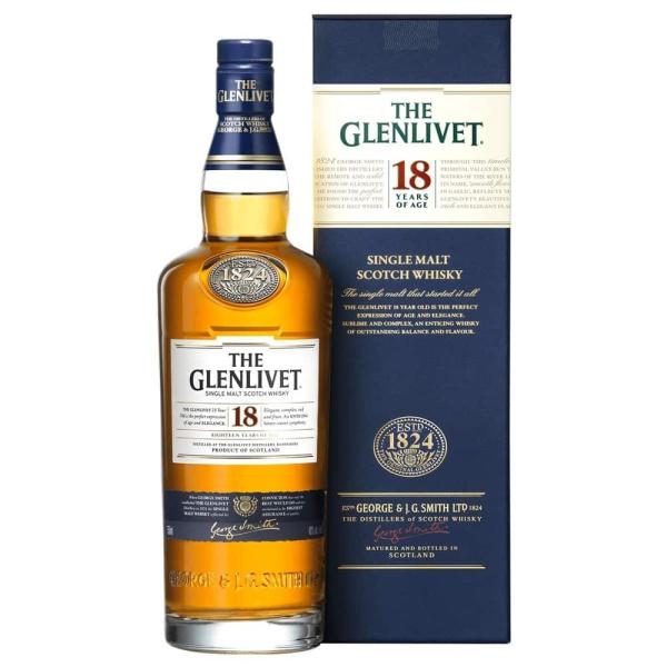 ザ・グレンリベット グレンリヴェット 18年 43% 1000ml 旧ラベル ザ・グレンリベット グレンリヴェット 18年 43% 1000ml 旧ラベル