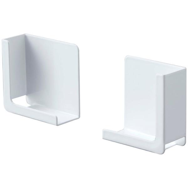 ・ブランド：YAMAZAKI（山崎実業）/日本・ジャンル：タブレットホルダー・主な素材：スチール ユニクロメッキ 粉体塗装/マグネット・生産国：中国・サイズ：約W50xD25xH50mm（本体1個あたり）・重量：約55g（本体1個あたり）・...