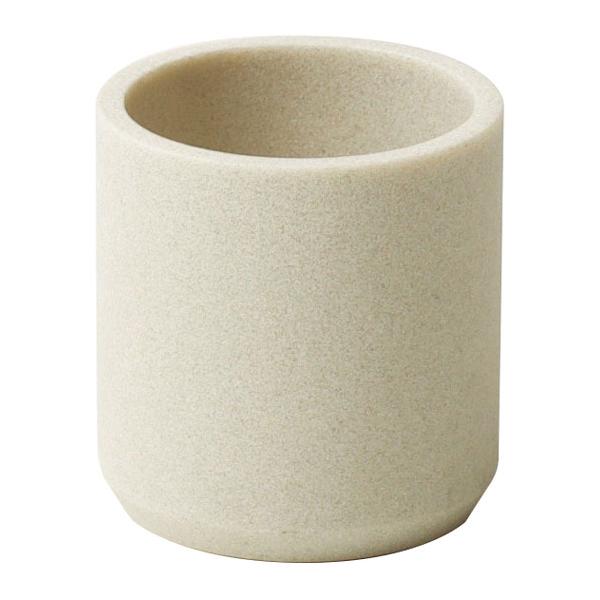 ・ブランド：ideaco（イデアコ）/日本・ジャンル：ペン立て・主な素材：天然石/ポリエステル樹脂/シリコン（滑り止め）・サイズ：約W83xD83xH90mm・重量：約290g・その他：本体マット仕上げ