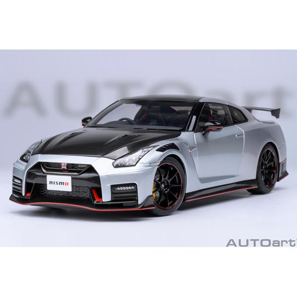 #オートアート 1/18 日産GTR シルバー マットブラックホイール レア オートアート 1/18 日産GTR シルバー マットブラックホイール