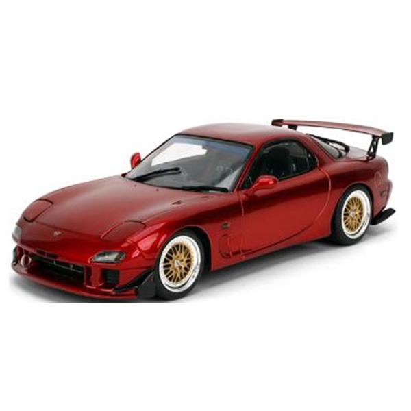 JADA TOYS 1/18 マツダ RX-7 タイプ RS (FD3S) レッドメタリック