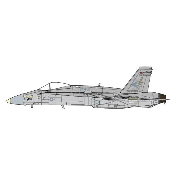 JCW 1/72 F/A-18C アメリカ海軍 VFA-81 サンライナーズ 砂漠の嵐作戦