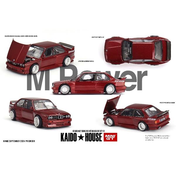 MINI-GT 1/64 BMW M3 (E30) Kaido GT V1(左ハンドル) (KHMG162