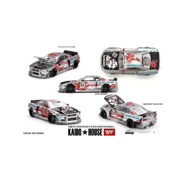 MINI GT GTR R35 スカイライン　6番　戦闘機仕様 1/64 楽天市場】TSM MINI GT 1/64 LB☆WORKS Nissan GT-R (R35) Rear