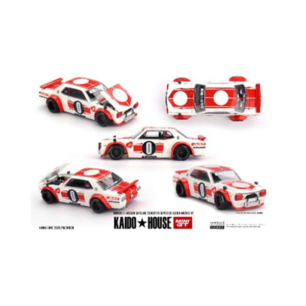 MINI-GT 1/64 Nissan スカイライン 2000GT-R (KPGC10) Kaido