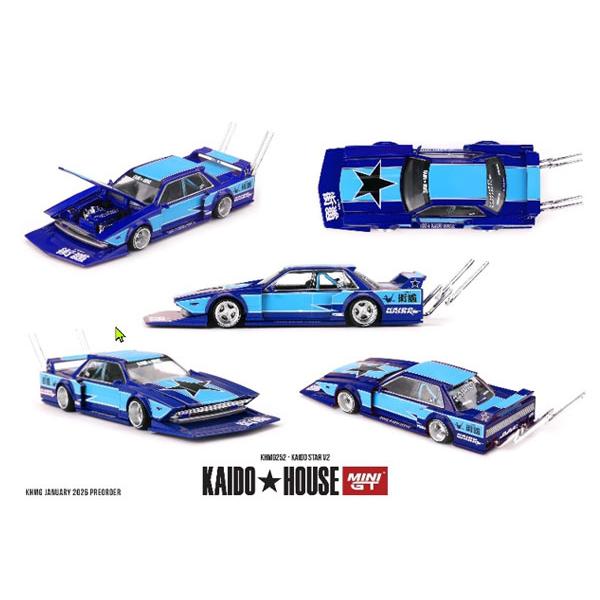MINI-GT 1/64 KAIDO STAR V2(右ハンドル) (KHMG252) : バックファイヤ
