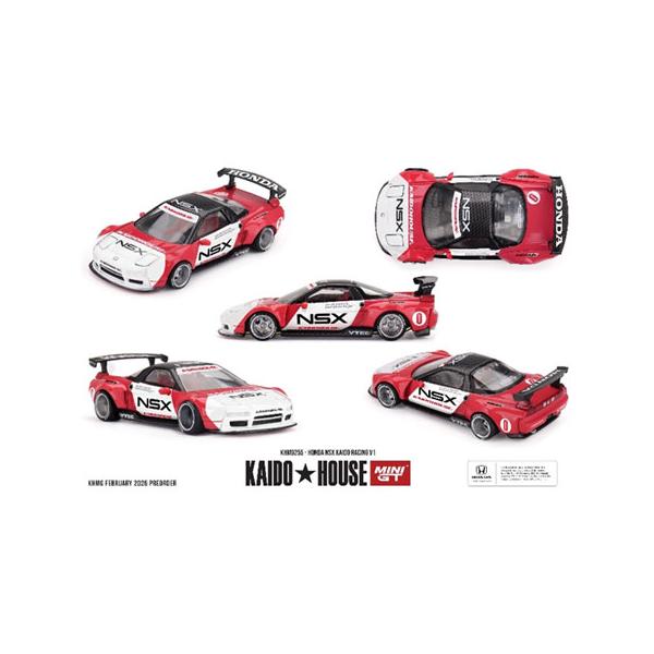 MINI-GT 1/64 Honda NSX Kaido Racing V1(左ハンドル) (KHMG255