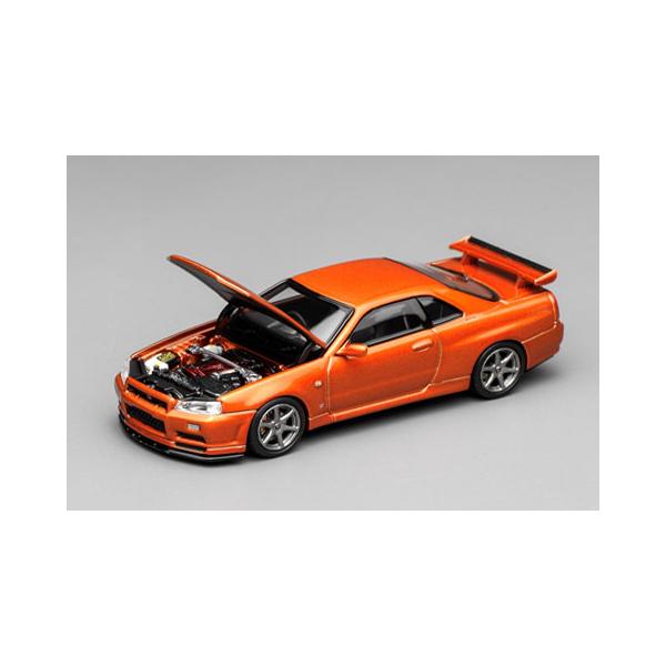 パーツ 34gtr Mea MOTORHELIX 1/18 日産 スカイライン GT-R (R34) カスタマイズVer