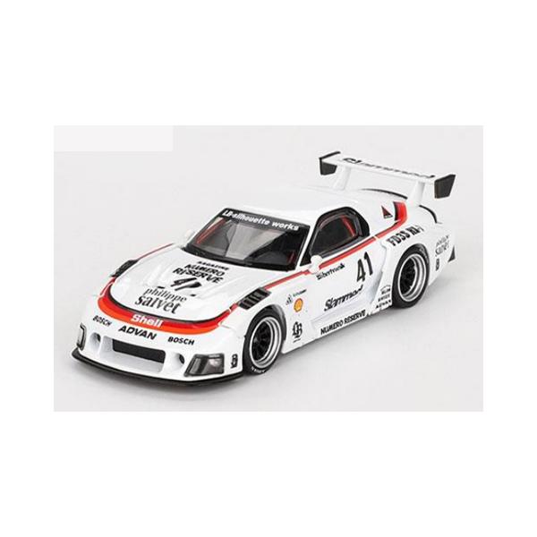 MINI GT MAZDA RX-7 LB Silhouette チェイス MINI-GT 1/ 64 マツダ RX-7 LB-Super Silhouette IMSA(右ハンドル