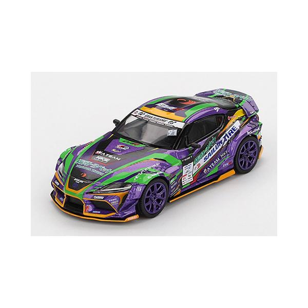MINI-GT 1/64 Toyota GR スープラ KUHL 2021 D1GP EVANGELION