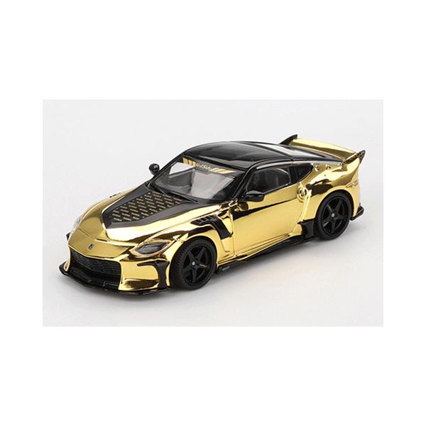 MINI-GT 1/64 Nissan Z Veilside FFZ400 ゴールドクロム(右ハンドル