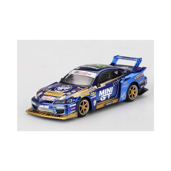 MINI-GT 1/64 Nissan シルビア(S15) LB-Super Silhouette#555 2025