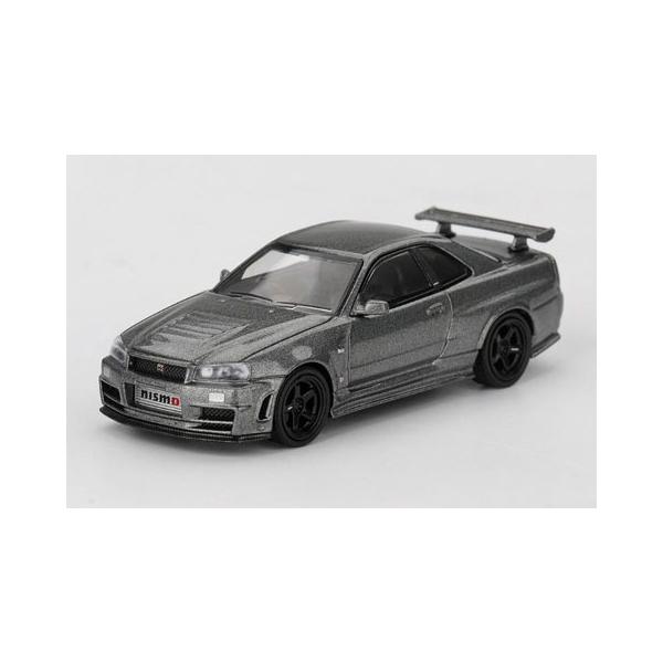 MINI-GT 1/64 Nissan スカイライン GT-R ダークメタルグレー(NISMO