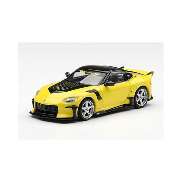 MINI-GT 1/64 Nissan Z Veilside FFZ400 イカズチイエロー(右ハンドル