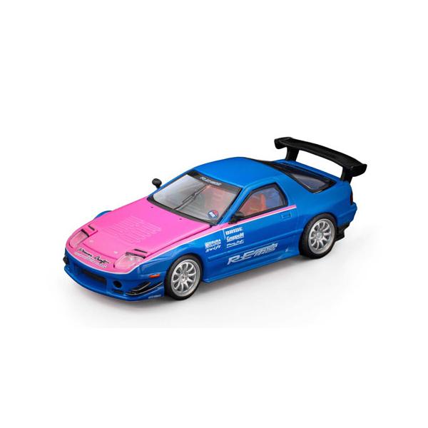 POP RACE × XCARTOYS 1/64 MAZDA RX7 FC3S RE-AMEMIYA STREET 7