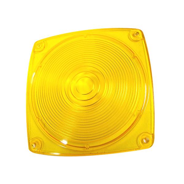 ロードライト用ウィンカーランプレンズカバー◆サイズ：12ｃｍ×12ｃｍ◆カラー：イエロー