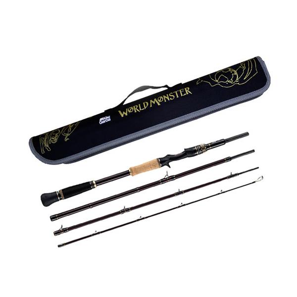 WORLD MONSTER アブガルシアwmsc-734h ケース付き Abu Garcia アブガルシア ワールドモンスター WMSC-734H