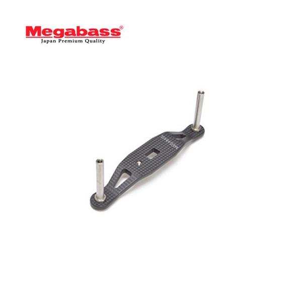 ☆希少・未使用品☆ Megabass ライト&タフ カーボンハンドル 80mm