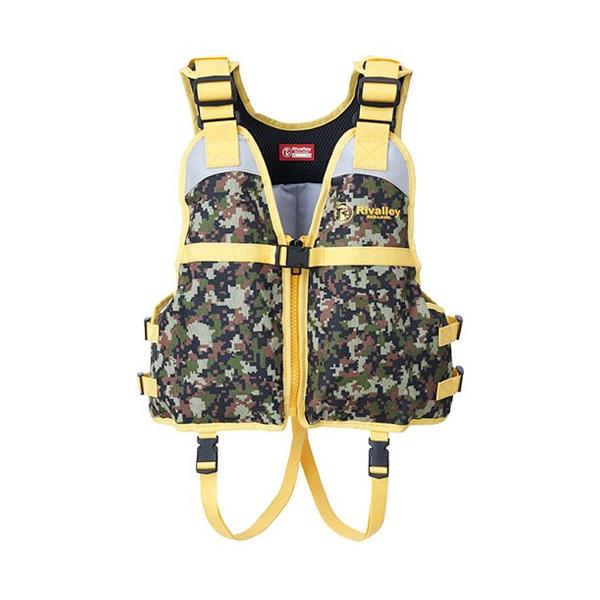 リバレイキッズウォーターベスト3◆品番：No.6443◆商品サイズ：【サイズ/身長/体重】110/110/20kg　130/130/30kg　150/150/50kg◆素材：素材：ポリエステル 100％　浮力体 ＰＥ発砲★漁港や河川での釣り...