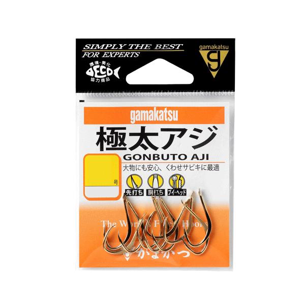 がまかつ　極太(ごんぶと)アジ 金