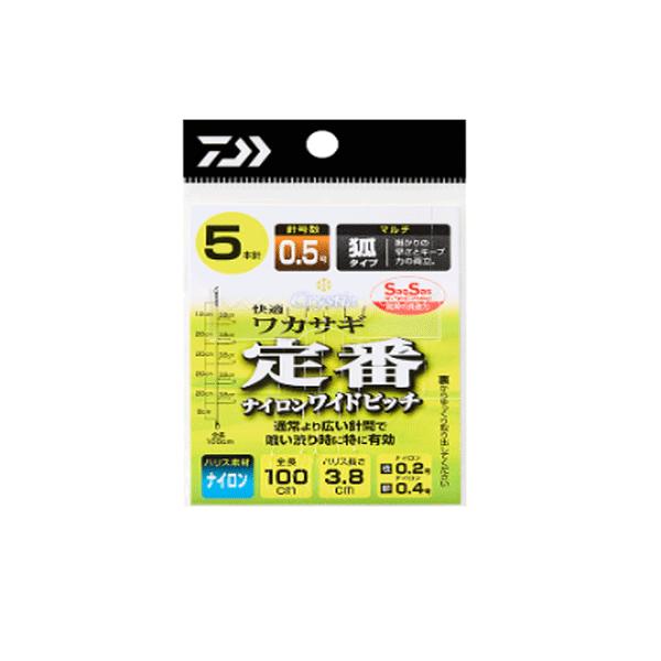 ダイワ　快適ワカサギ仕掛け SS 定番ナイロンワイドピッチ M